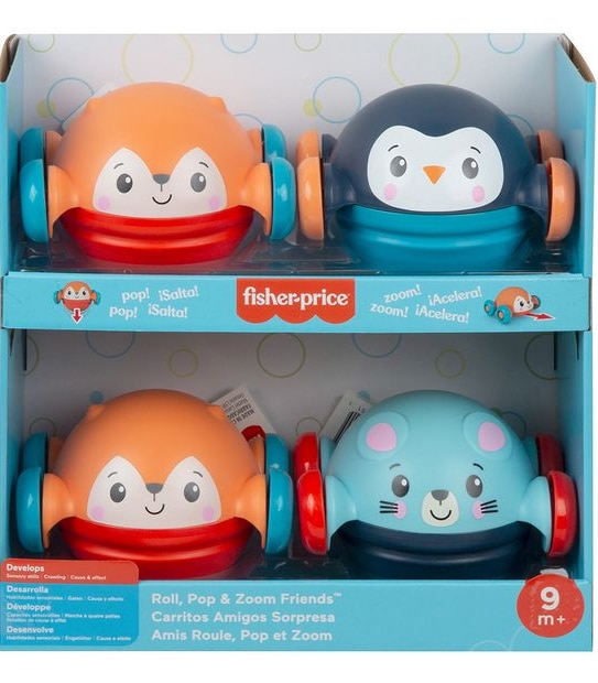 Fisher-Price Roll Pop & Zoom Friends - Assorted*