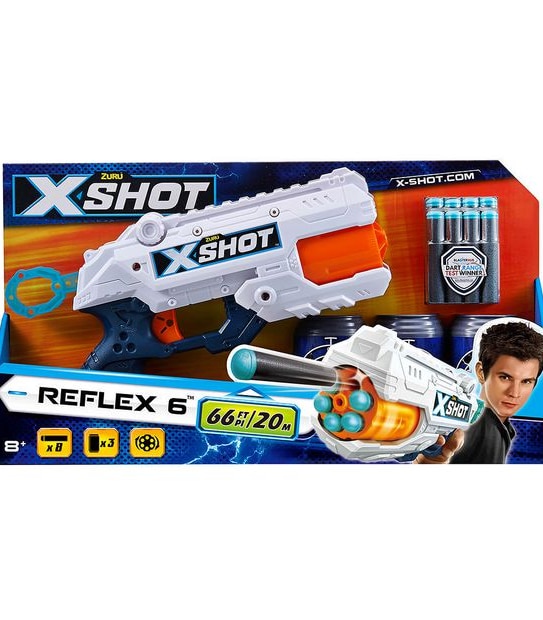 X-Shot Excel Relfex Revolver TK-6 by ZURU