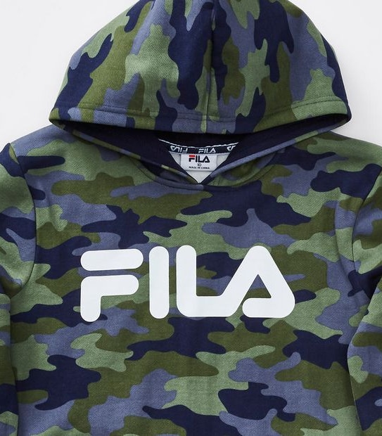 Fila Camouflage Fleece Hoodie
