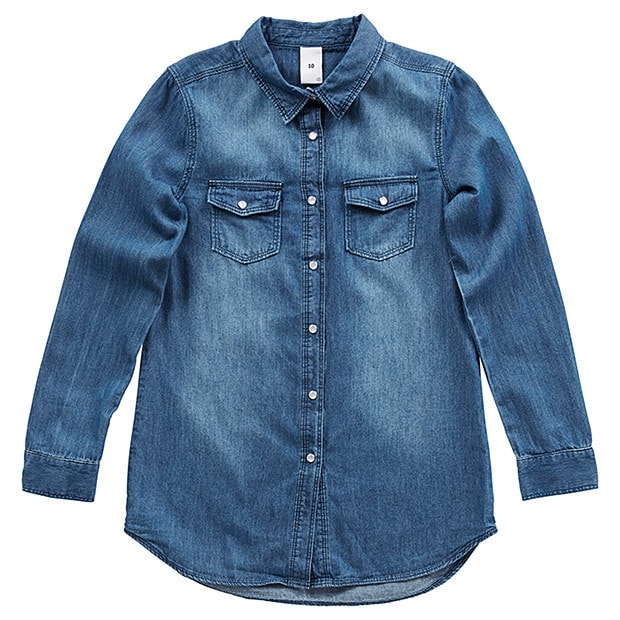 denim shirt target