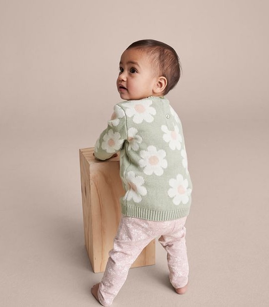 Baby Knit Daisy Jumper 6 of 6