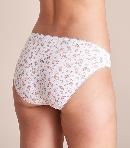 5 Pack Cotton/Elastane Bikini Briefs; Style: LBK183533