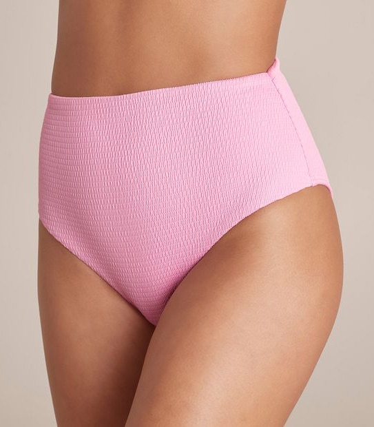 Lily Loves Textured High Waist Bikini Briefs
