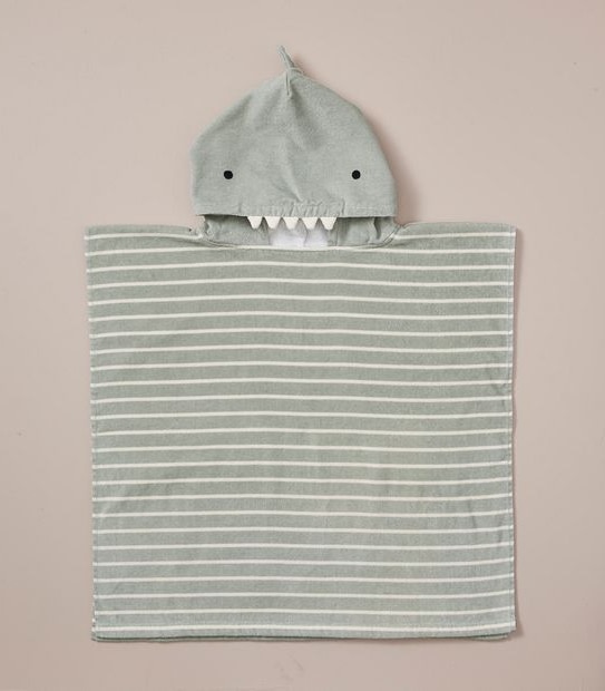 Kids Rex Dinosaur Hooded Towel