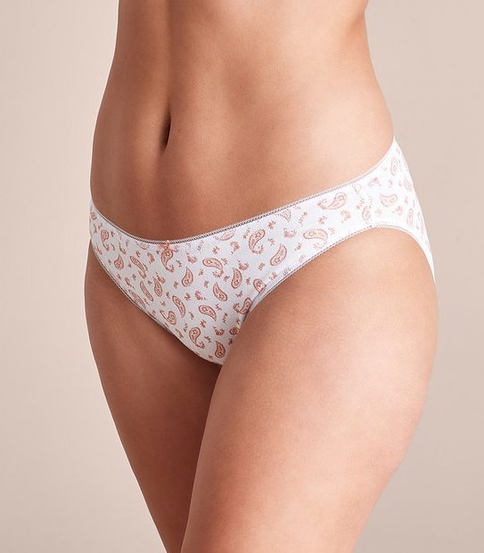 5 Pack Cotton/Elastane Bikini Briefs; Style: LBK183533