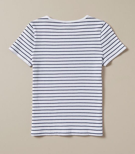 Ribbed T-shirt