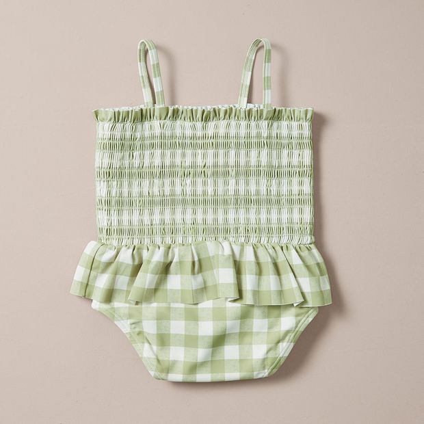 Gingham baby clearance swimsuit