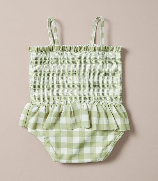 Baby Gingham Swimsuit