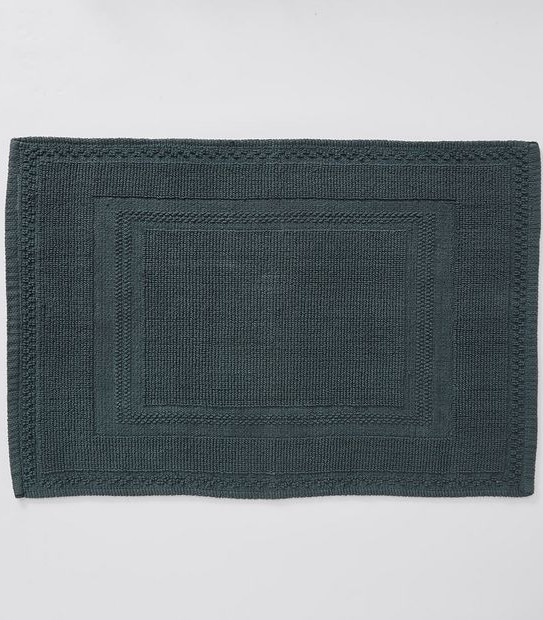 Evin Border Jacquard Bath Mat