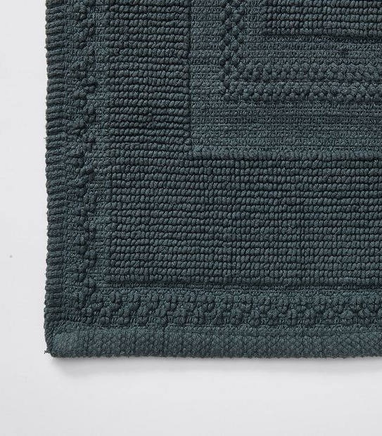 Evin Border Jacquard Bath Mat