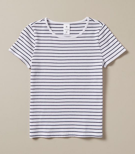Ribbed T-shirt