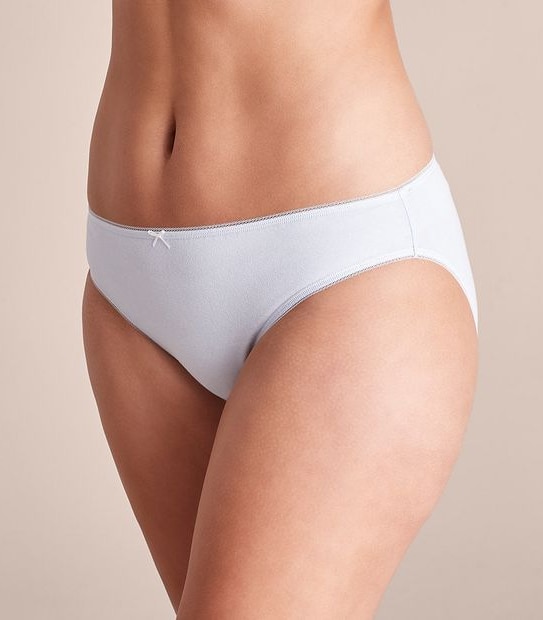 5 Pack Cotton/Elastane Bikini Briefs; Style: LBK183533