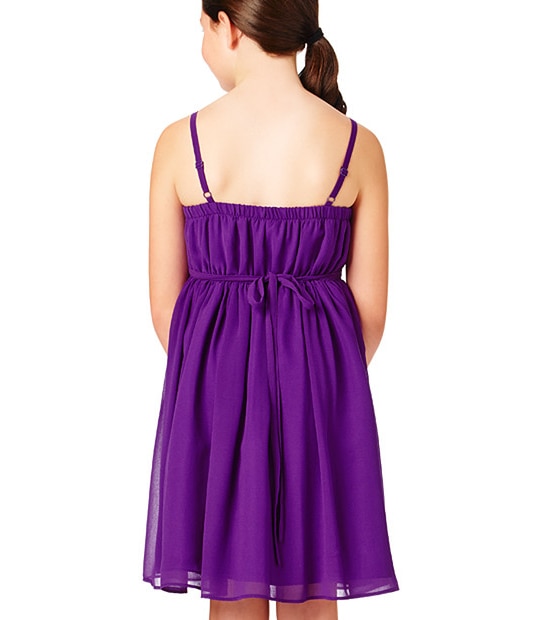 Friends By Jesse Pleated Bodice Dress - Amethyst