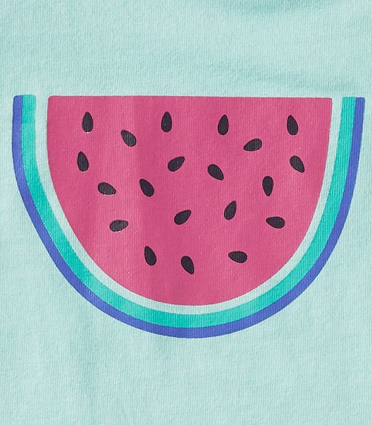 Baby Watermelon Print T-Shirt 3 of 3