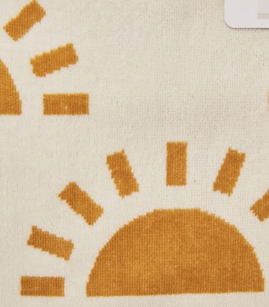 Kids Tatum Sunshine Jacquard Beach Towel