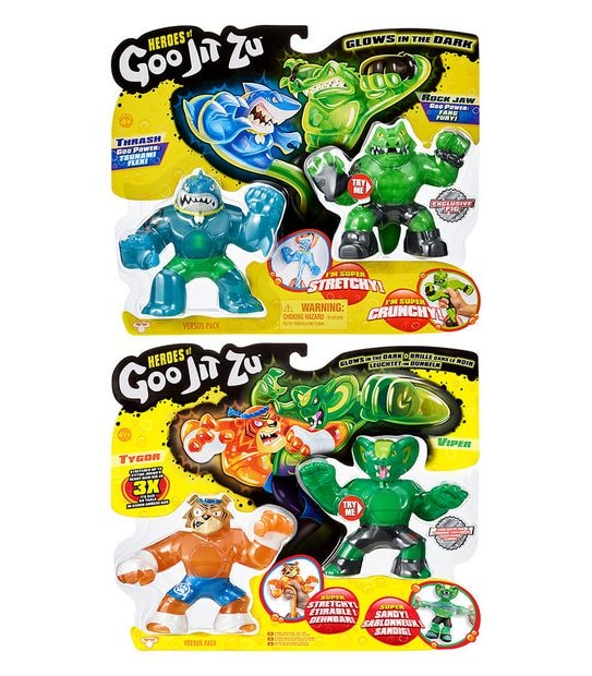 Heroes of Goo Jit Zu Water Blast Versus Pack Assorted