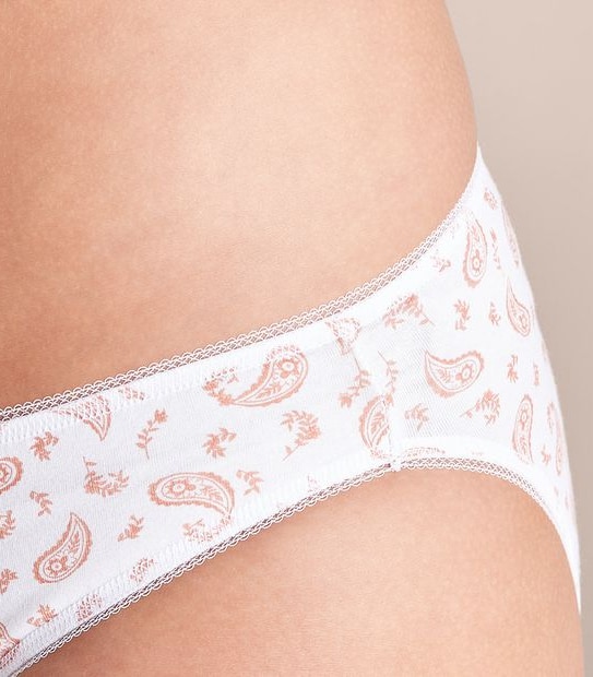 5 Pack Cotton/Elastane Bikini Briefs; Style: LBK183533