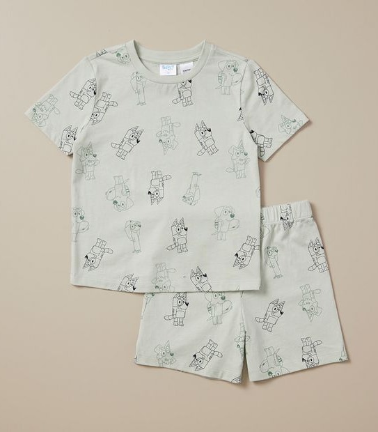 Bluey 2 Pack Pyjama Set