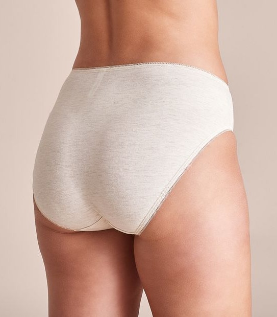 5 Pack Cotton/Elastane High Cut Briefs