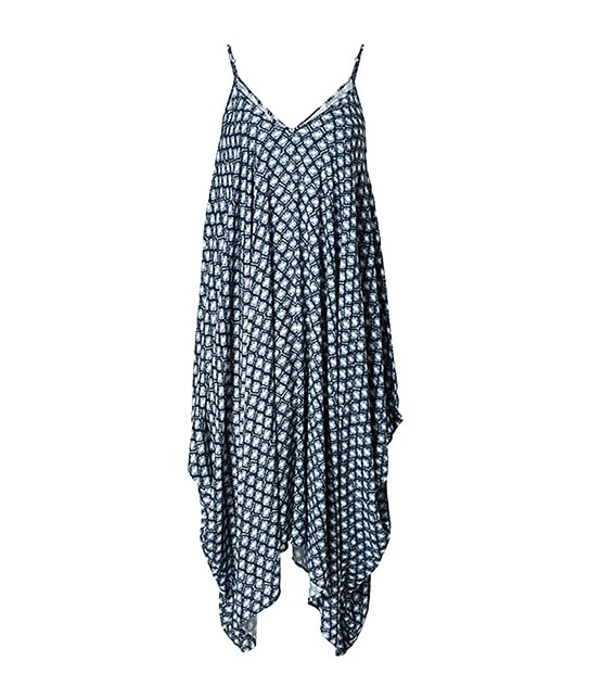 Asymmetrical Maxi Dress - Peacoat Tile | Target Australia