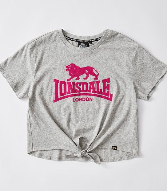 Lonsdale London Tie Front T-shirt
