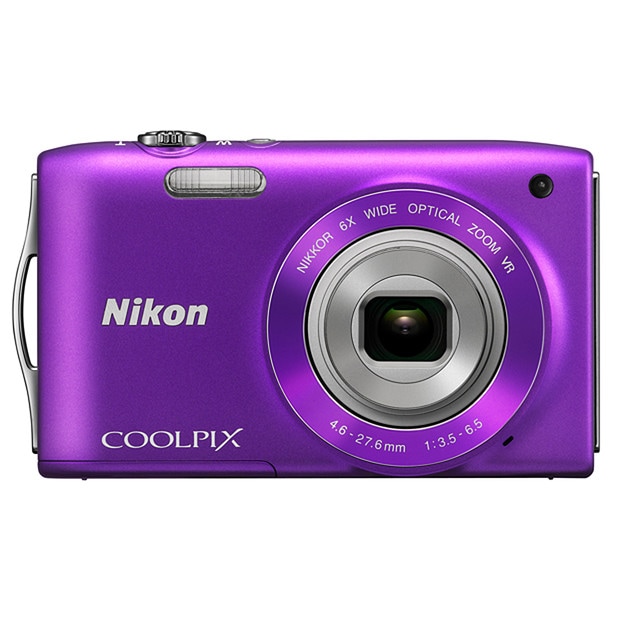 Nikon Coolpix S3300 Digital Camera - Purple