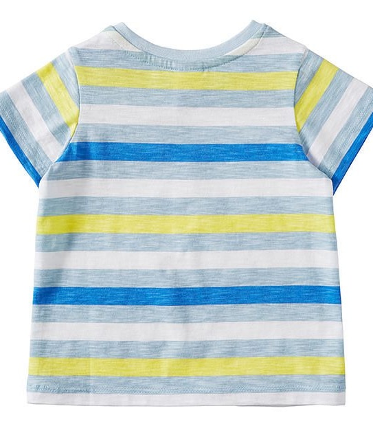 Baby Short Sleeve Stripe T-Shirt 2 of 3