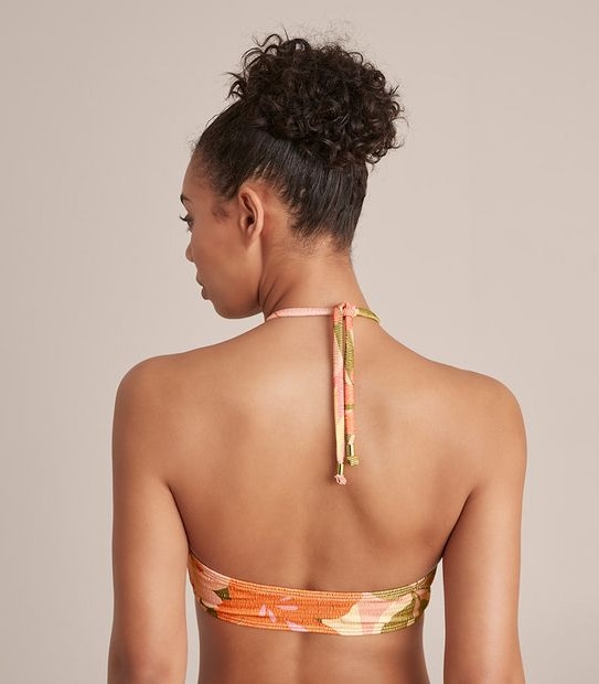 Lily Loves Textured Multi Way Bikini Swim Top