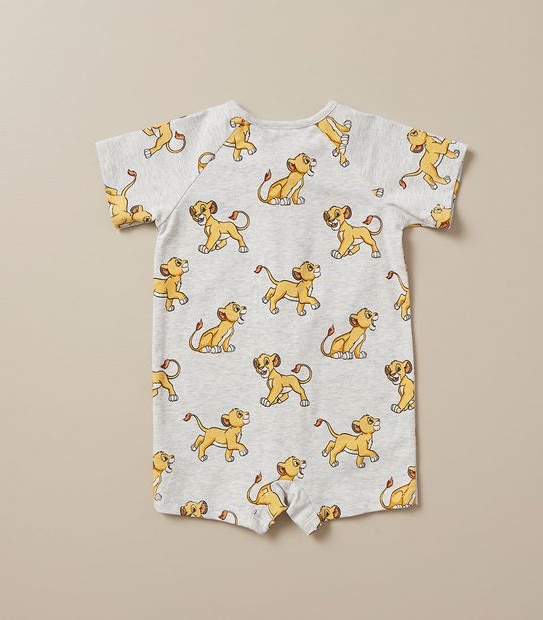 Baby Organic Cotton Disney Lion King Romper