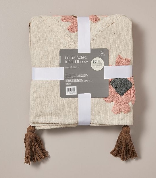 Lumis Aztec Tufted Throw