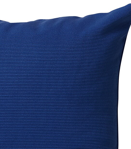 Plain Rib Cushion 43 x 43cm Ultramarine Target Australia