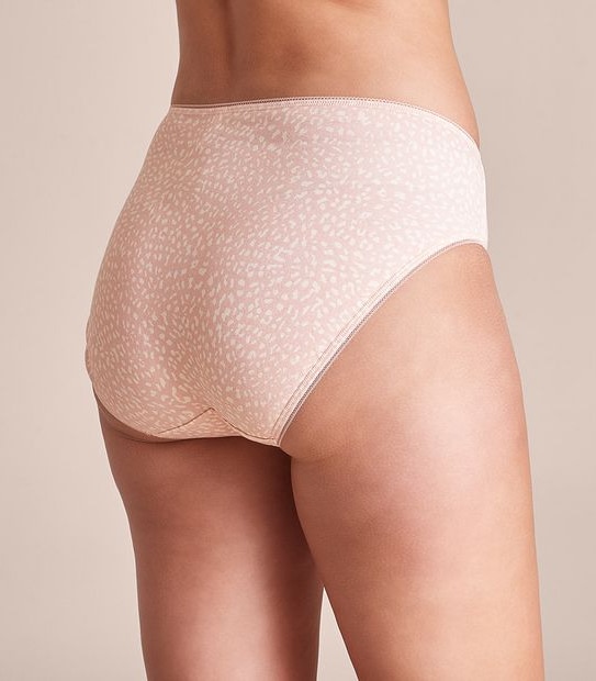 5 Pack Cotton/Elastane High Cut Briefs