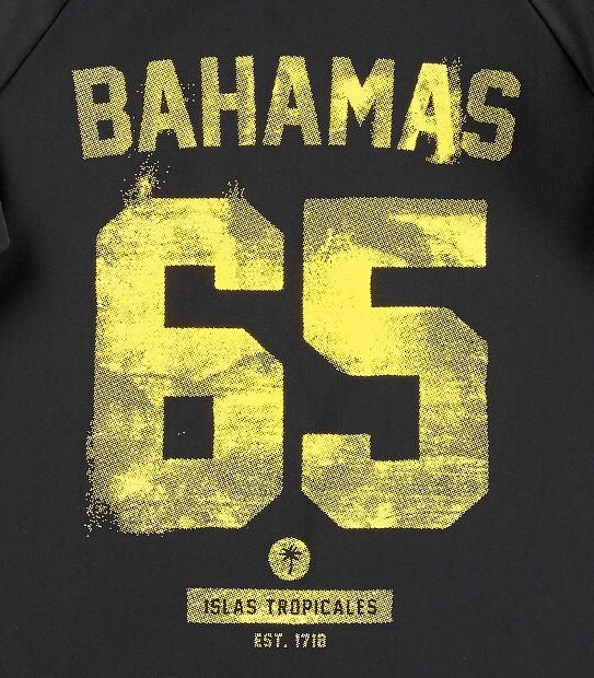 Short Sleeve 'Bahamas 65' Print Rash Vest