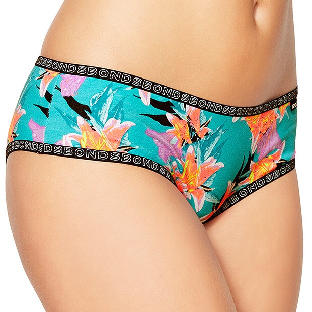 Bonds Hot Shortie - Lily Tropic Bonds Hot Shortie - Lily Tropic