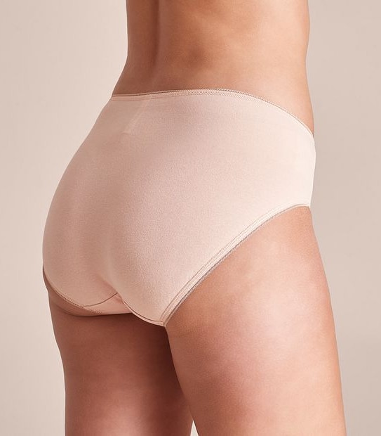 5 Pack Cotton/Elastane High Cut Briefs