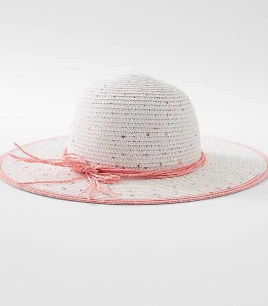 Floppy Brim Straw Hat