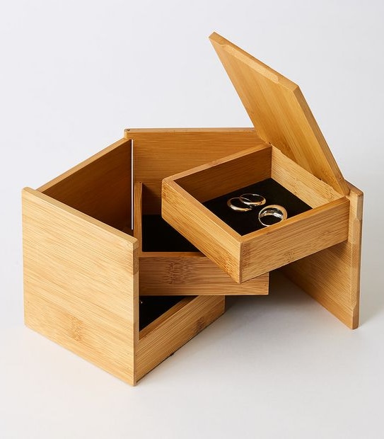 Wooden Trinket Box