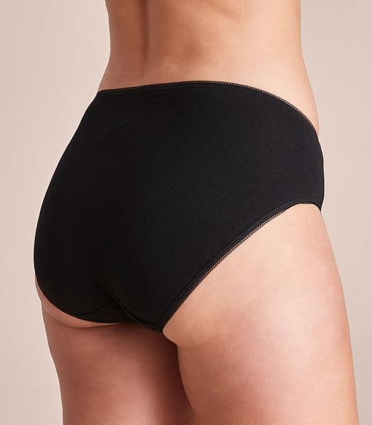 5 Pack Cotton/Elastane High Cut Briefs