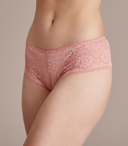 Lily Loves Demi Lace Cheeky Boyleg Briefs; Style: X22067