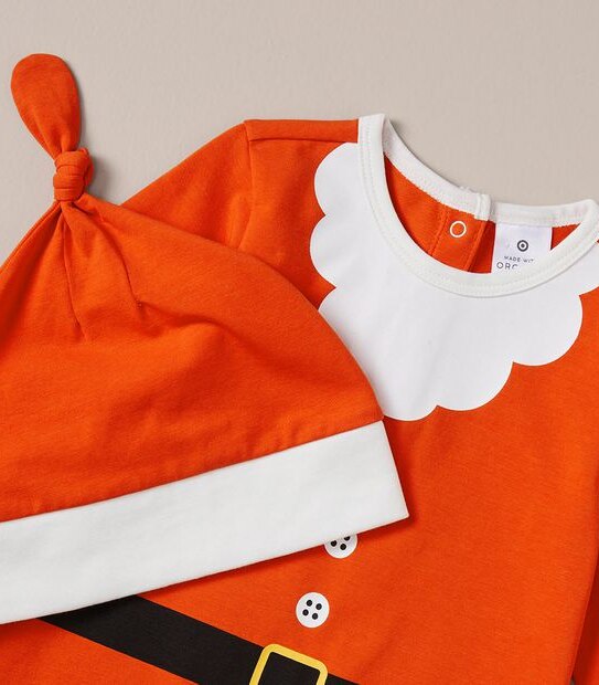 2 Piece Baby Organic Cotton Christmas Set