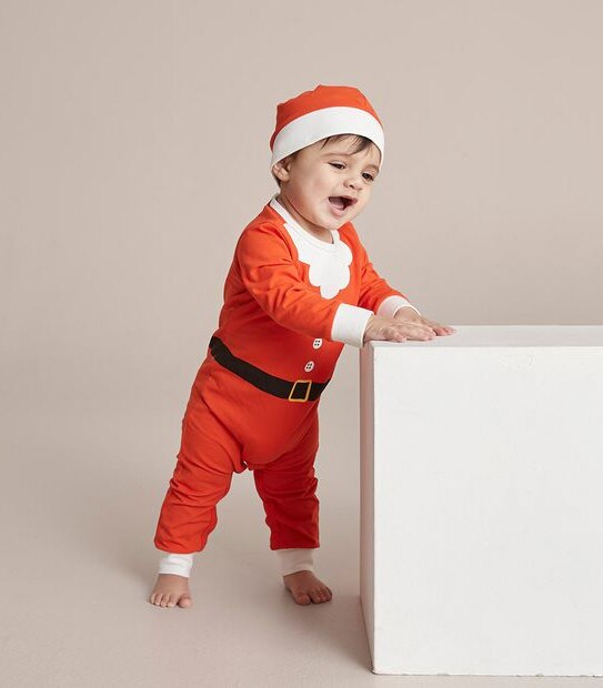 2 Piece Baby Organic Cotton Christmas Set