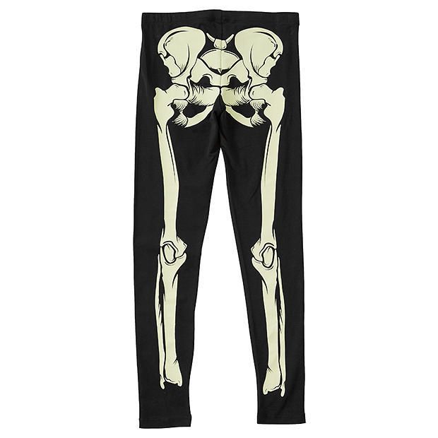 skeleton leggings target