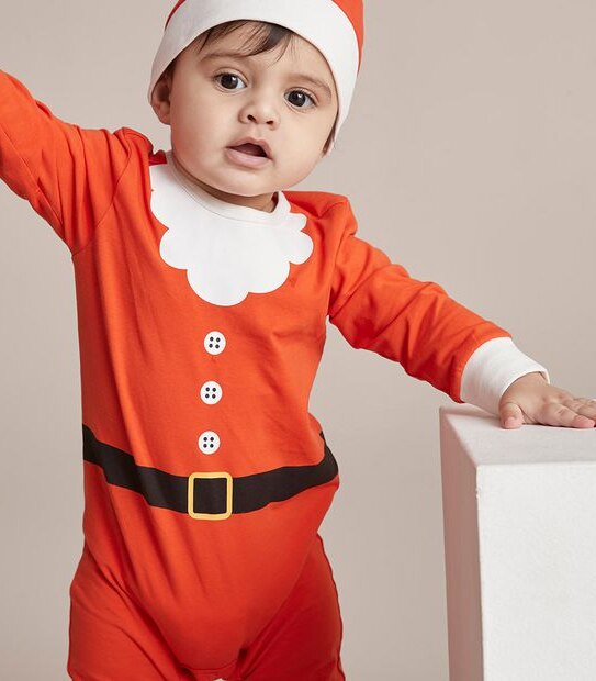 2 Piece Baby Organic Cotton Christmas Set