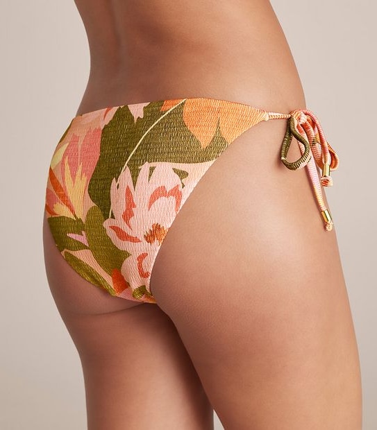 Lily Loves Textured Tie Up Bikini Briefs