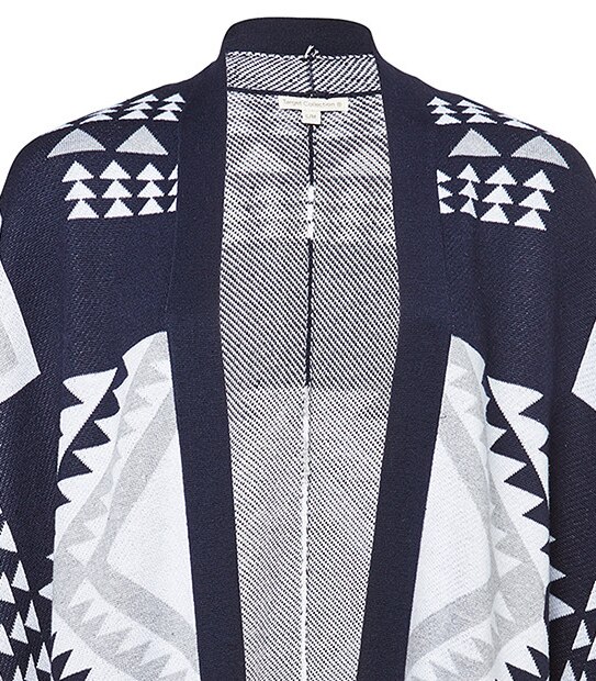 Ink Aztec Poncho