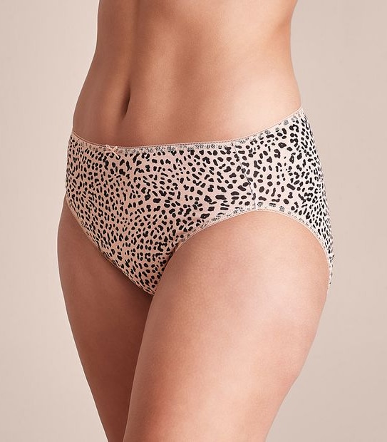 5 Pack Cotton/Elastane High Cut Briefs