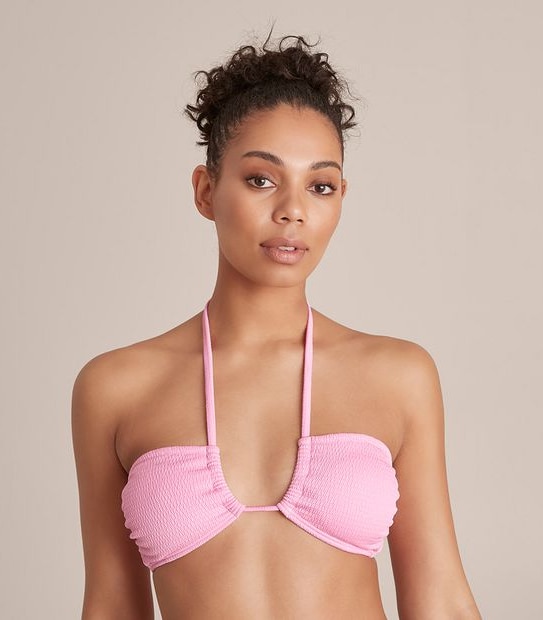 Lily Loves Textured Multi Way Bikini Swim Top