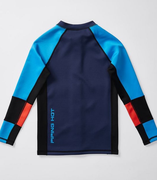 Piping Hot Long Sleeve Rash Vest