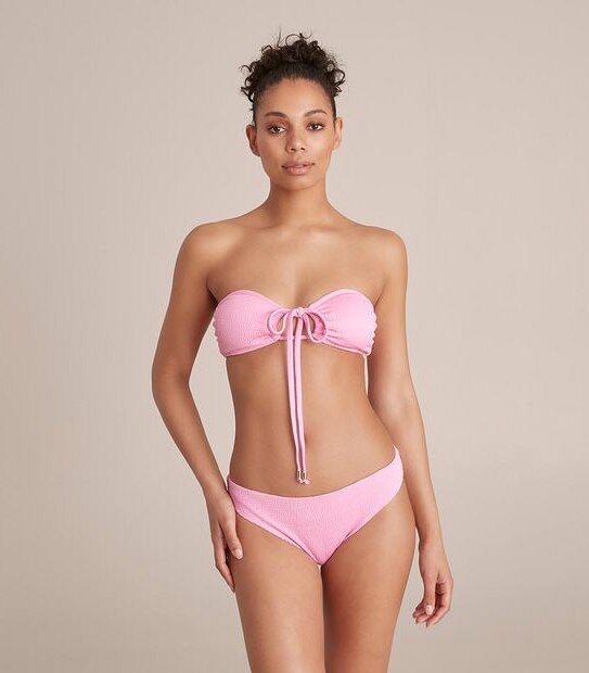 Lily Loves Textured Multi Way Bikini Swim Top