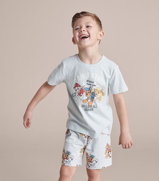 Kids Family Matching Paw Patrol Cotton Pyjama Set
